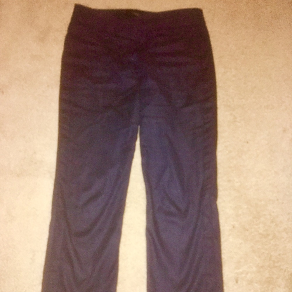 Loft Julia dark blue dress pants size 10 straight